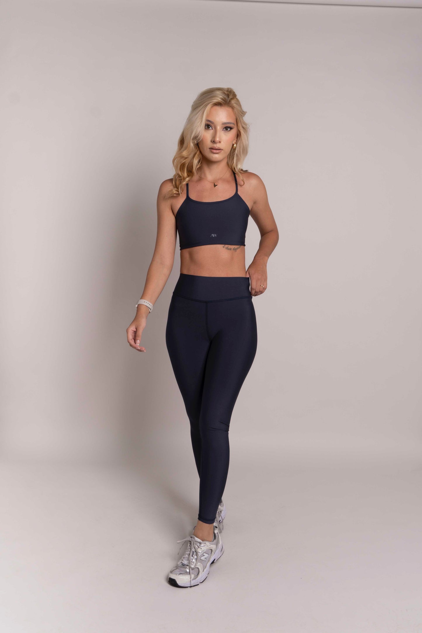 High Waist leggings sens Azul Noche