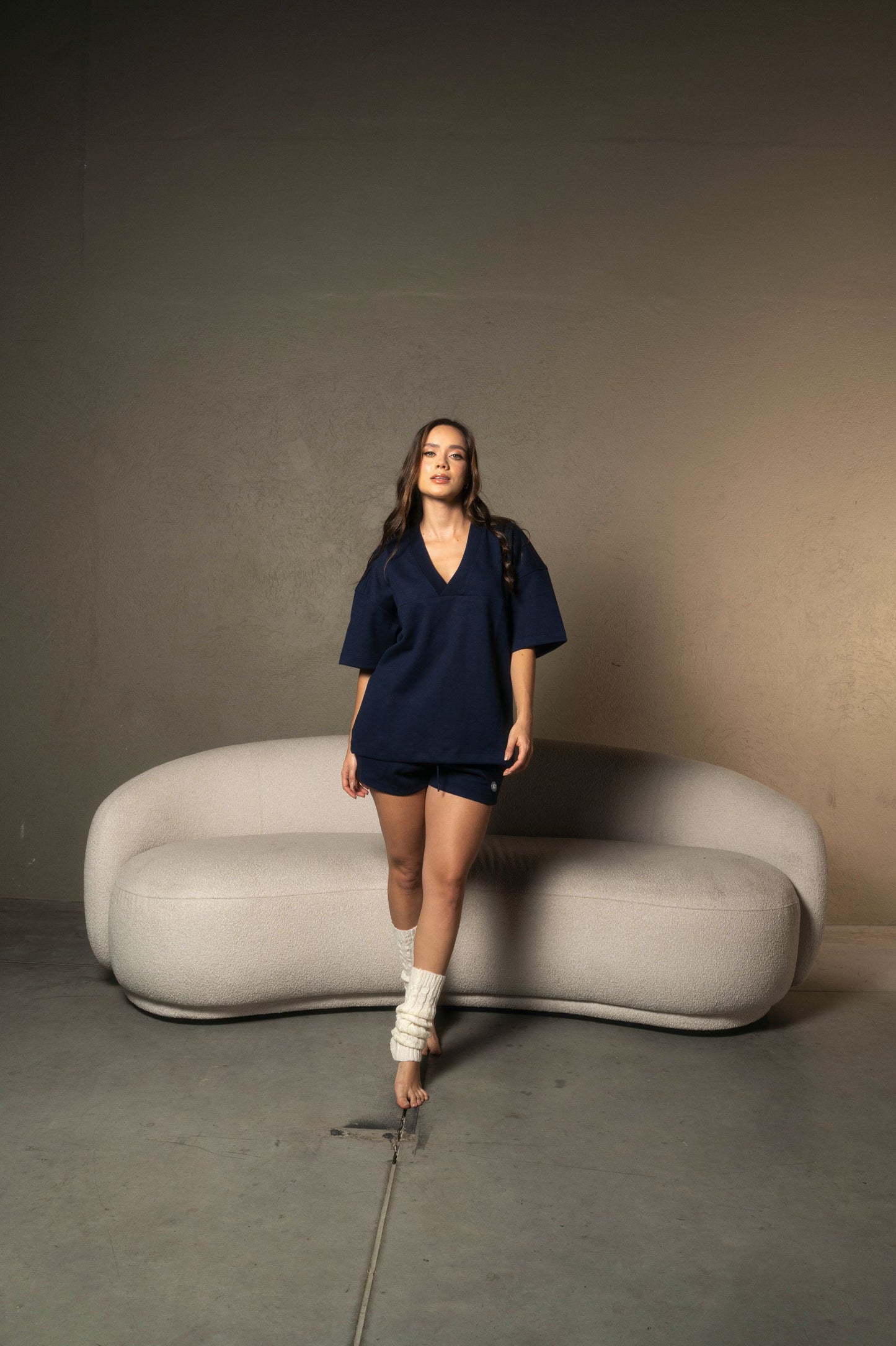 T-shirt overzised Women Navy