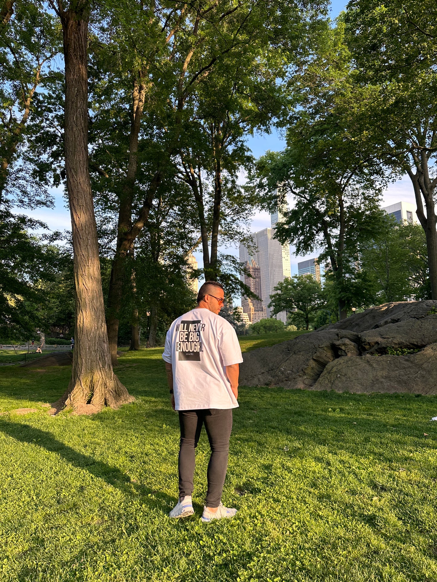 Oversized premium Blanco madison