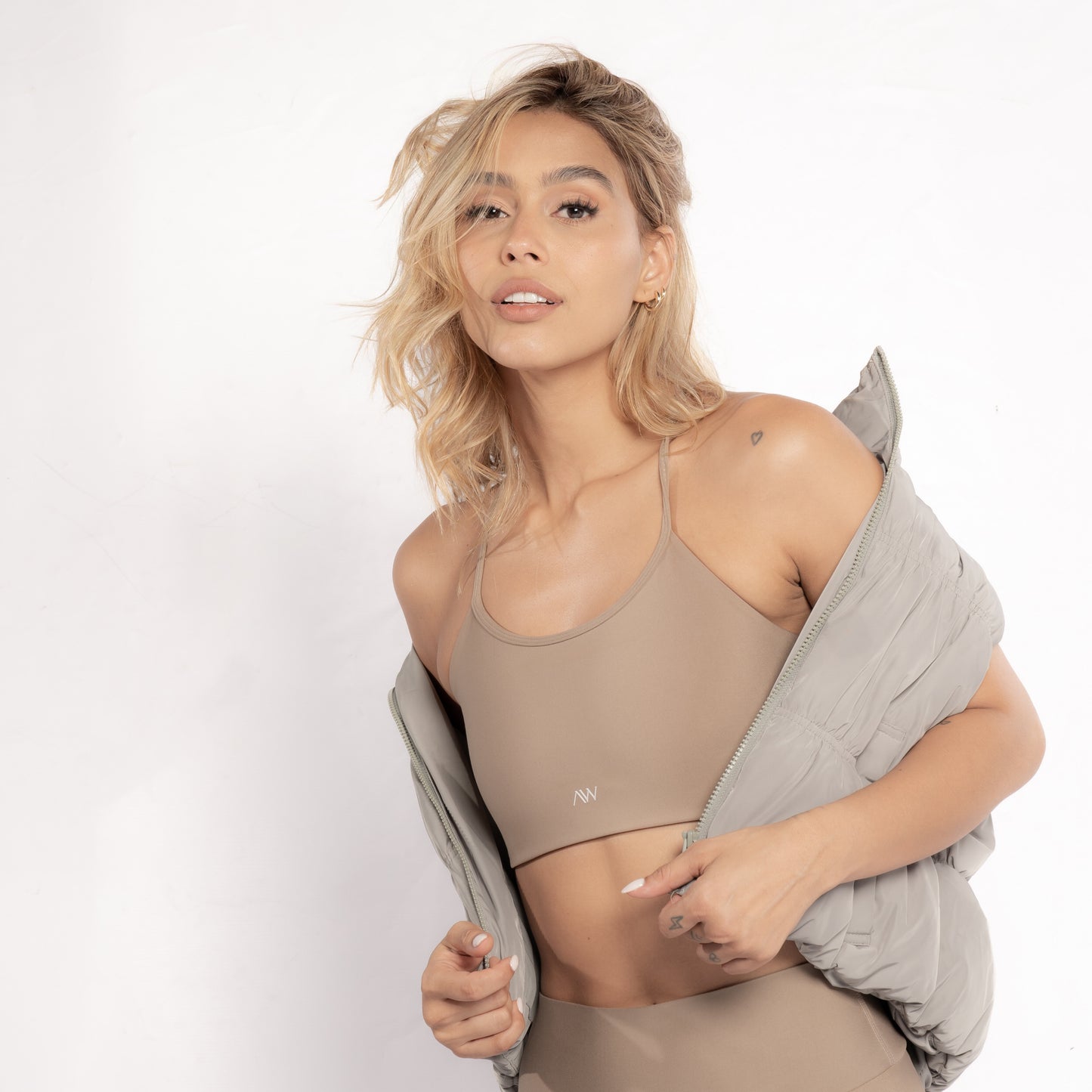 Strappy Bra Latte Brooklyn