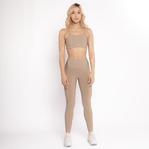 High Waist leggings sens Latte Brooklyn