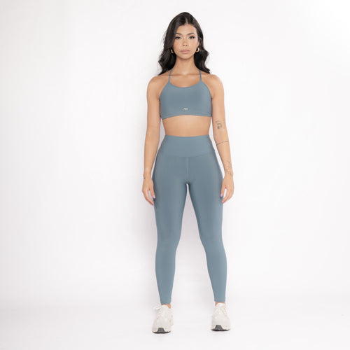 High Waist leggings sens Azul Astoria