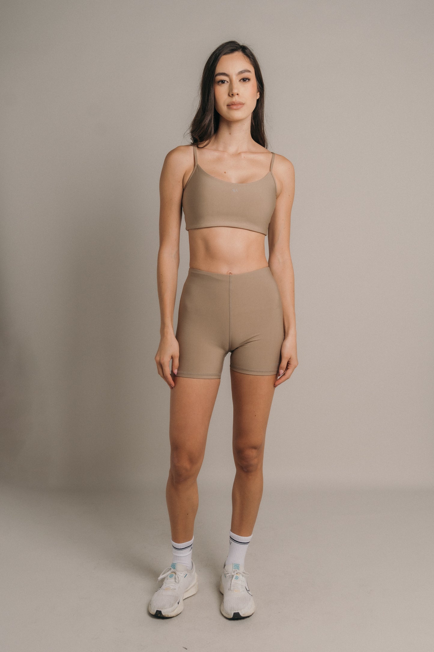 Parfait high waist biker Latte