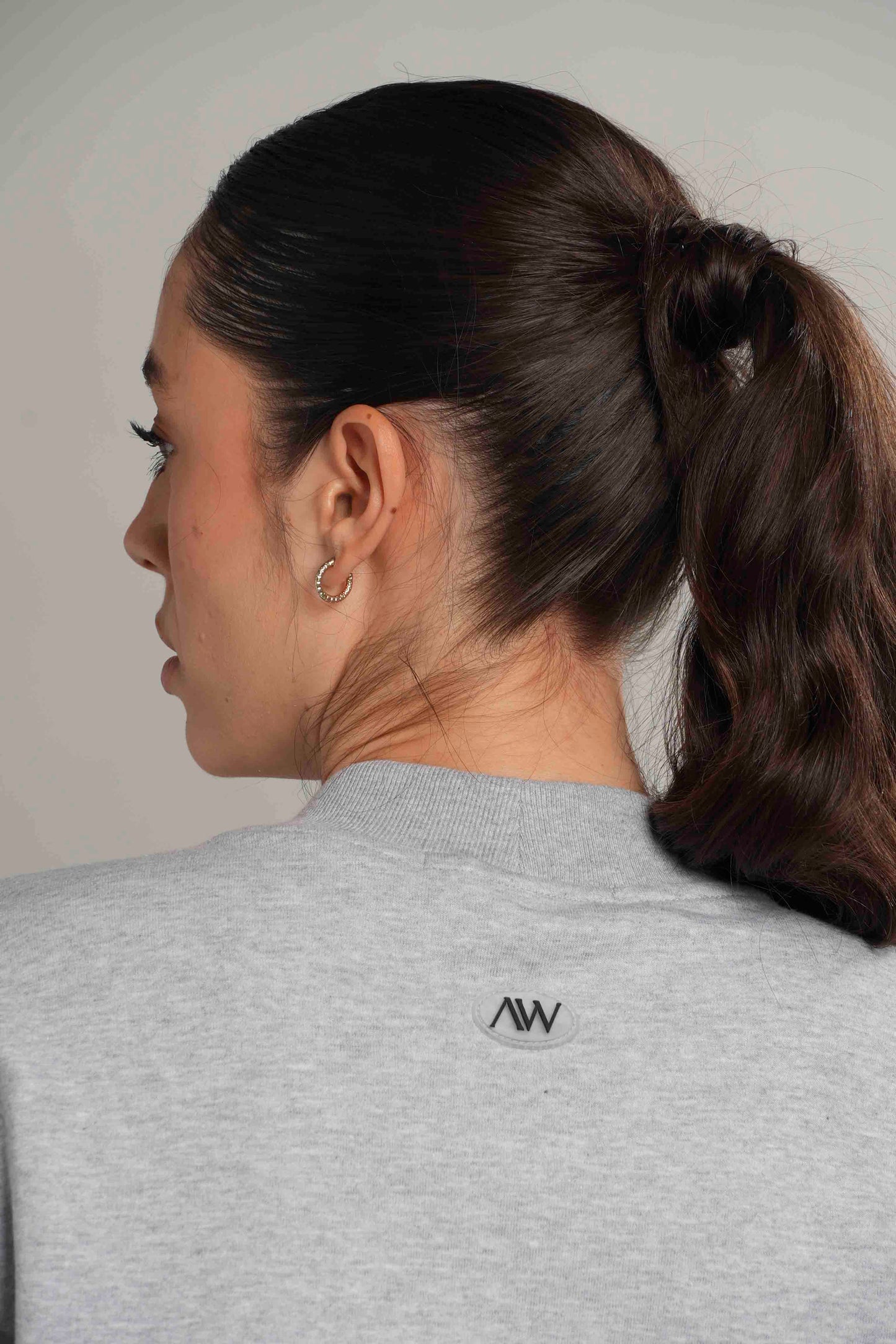 T-shirt overzised Women Gris