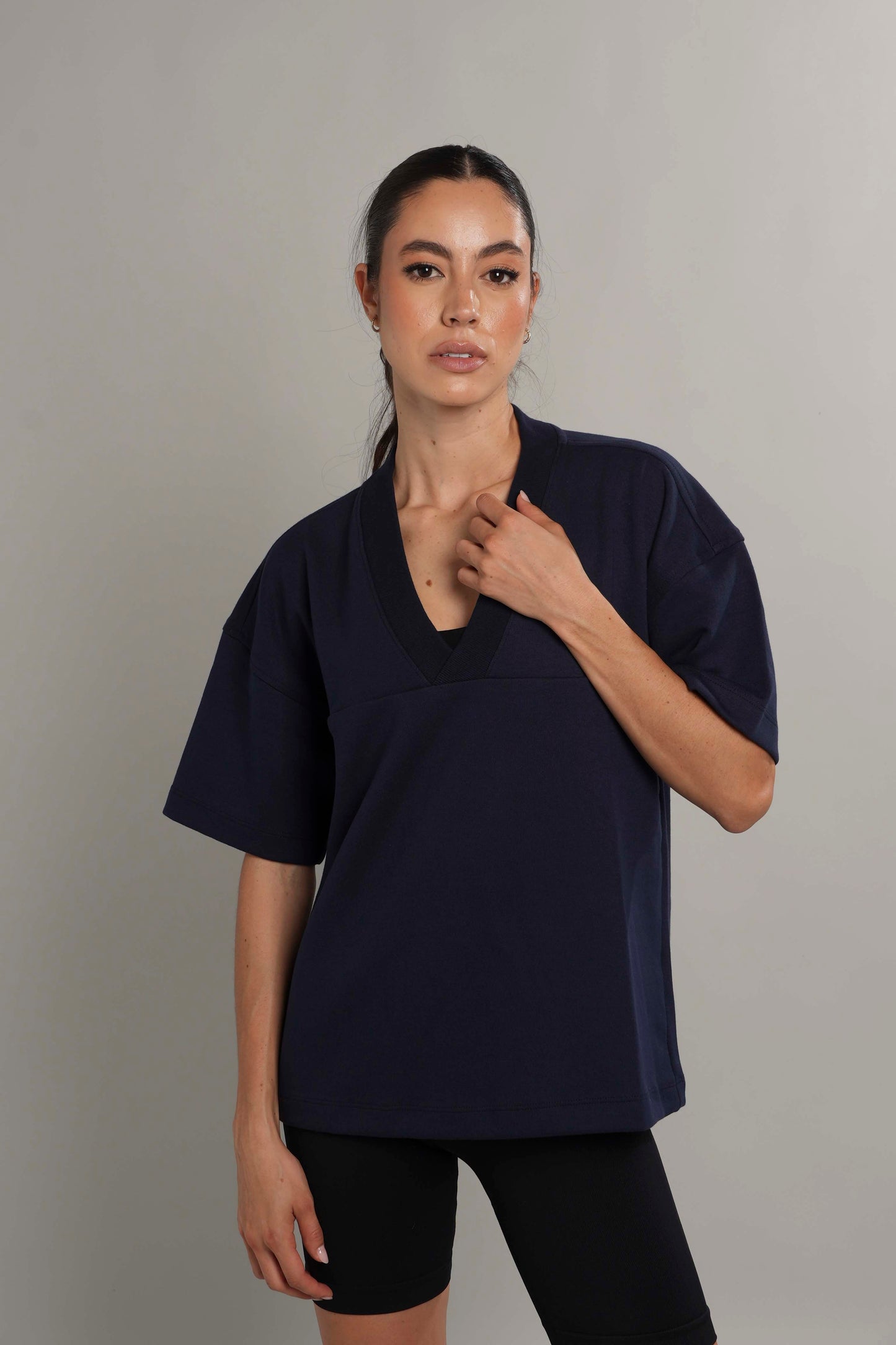 T-shirt overzised Women Navy