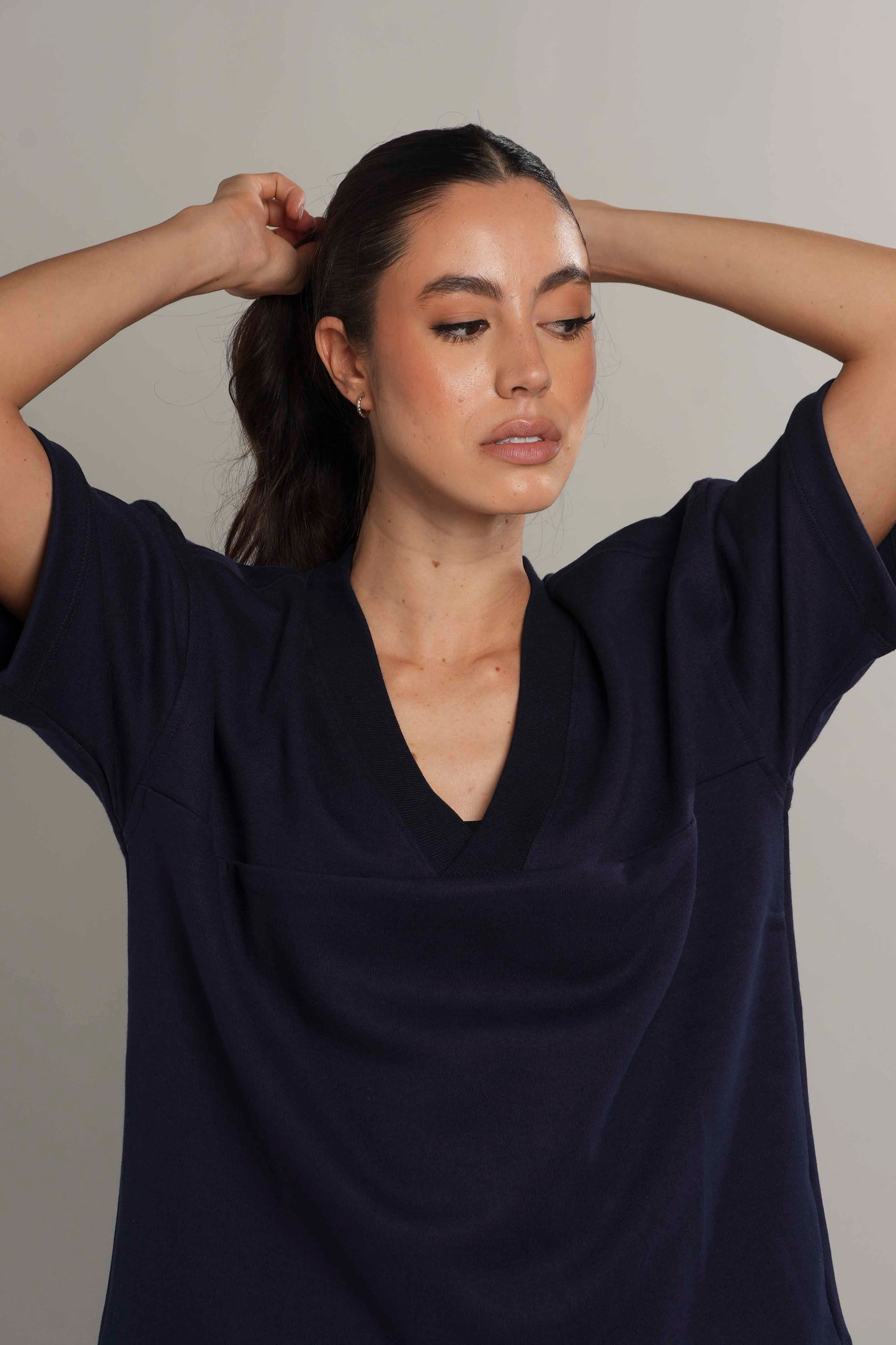 T-shirt overzised Women Navy