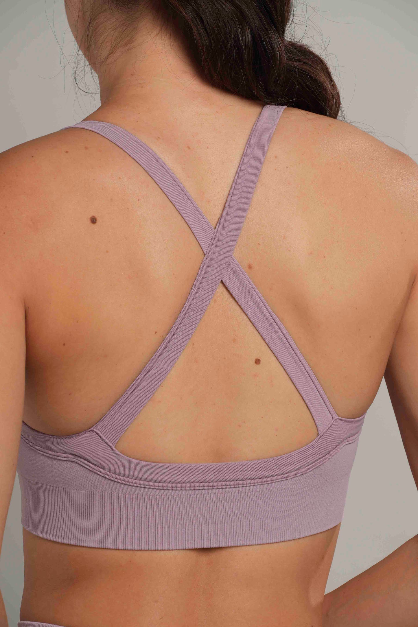 Sculpt Seamless top Lila Oscuro