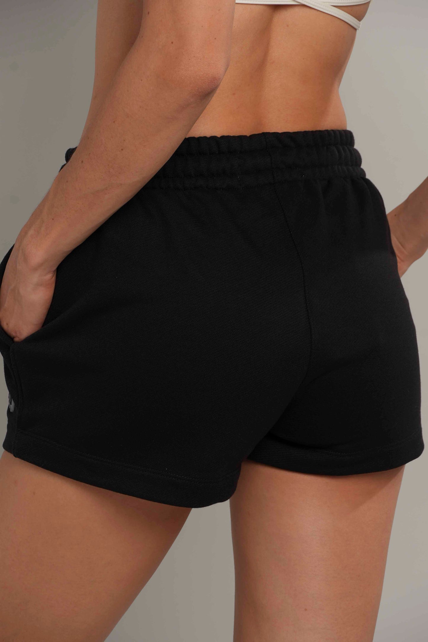 Classic mini short Women Negro