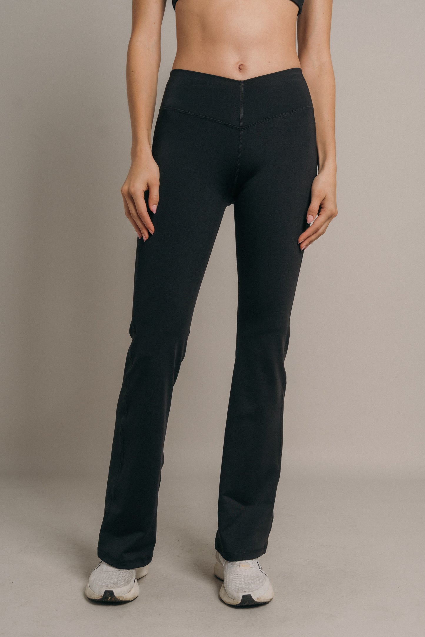 Flare power leggings Negro