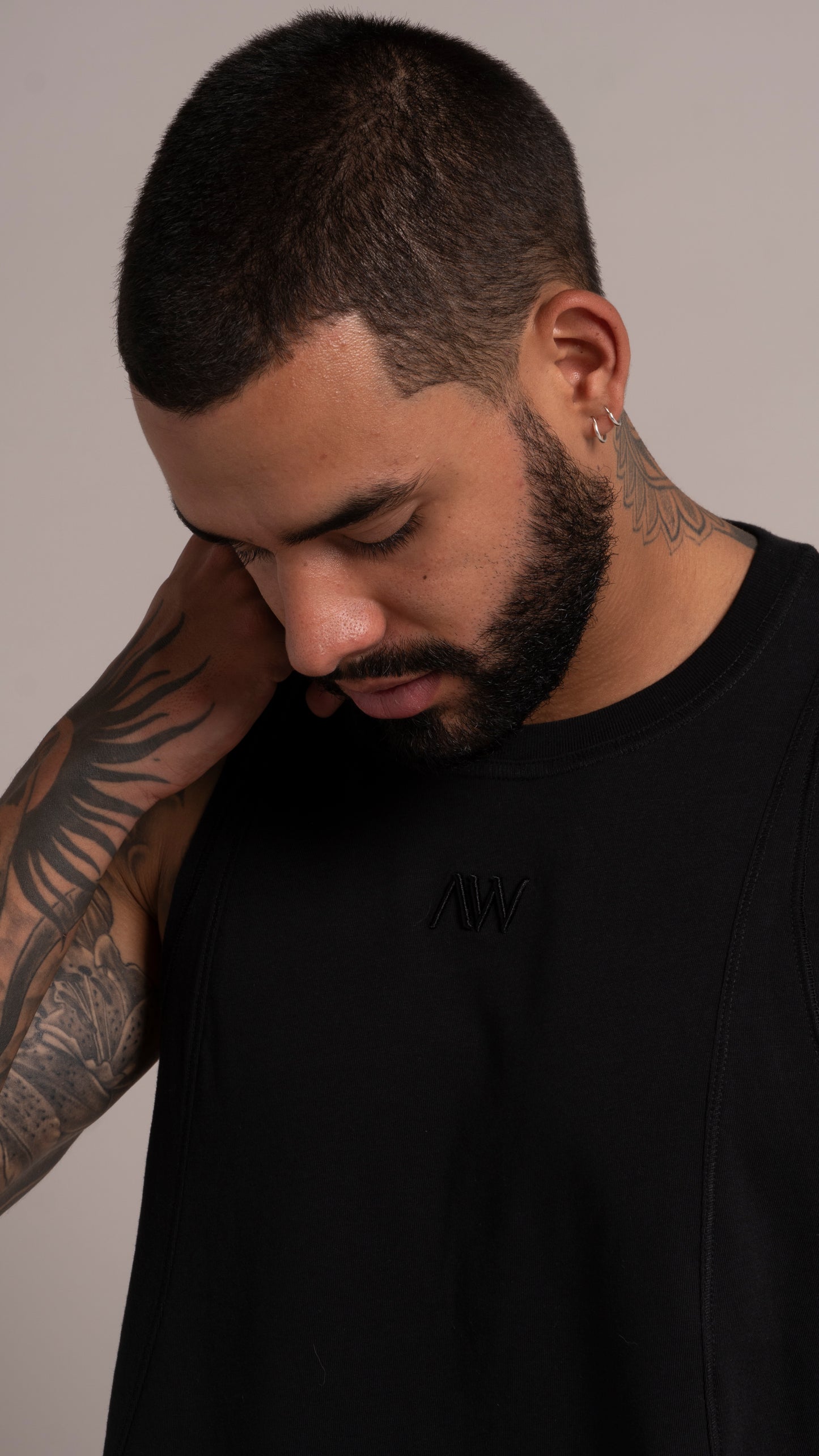 Classic Tank Men Negro