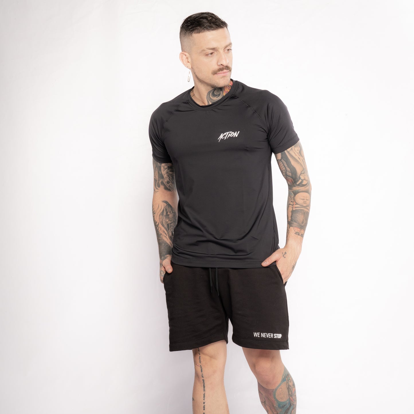 Camiseta dri-fit Negro