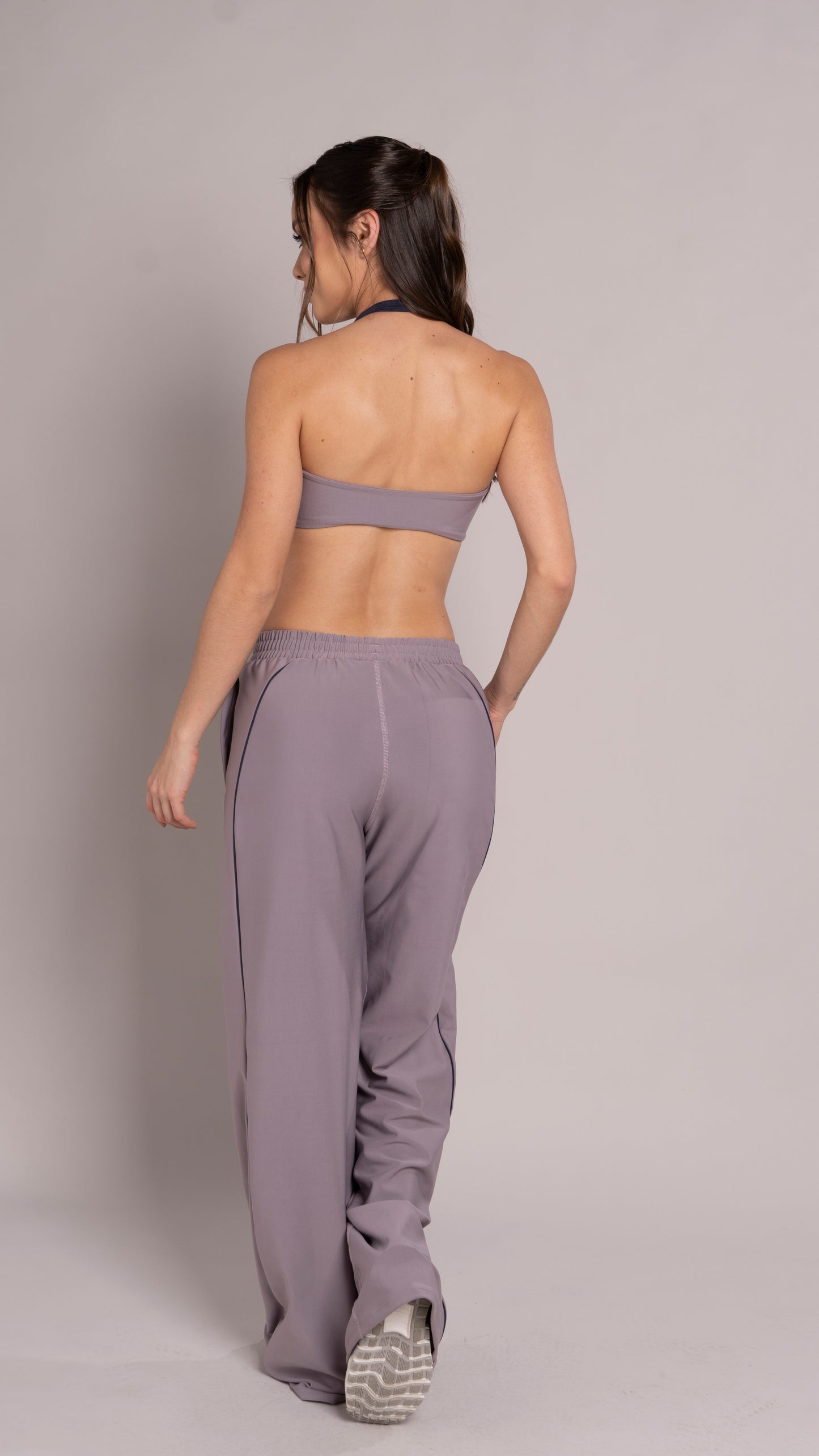 Contrast pant Morado
