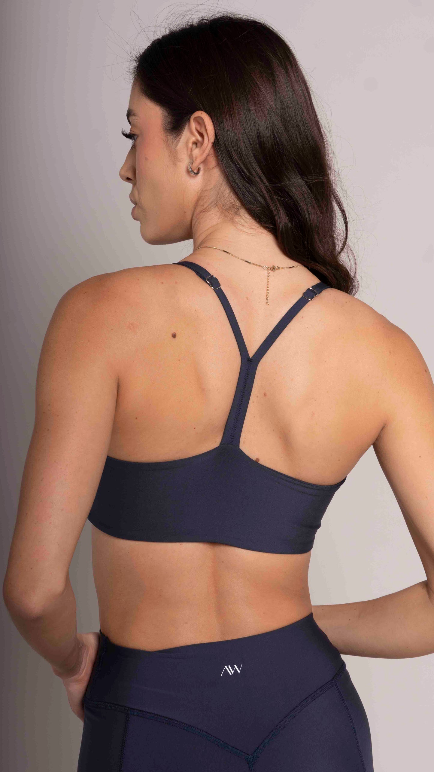 Low cross top Azul Noche