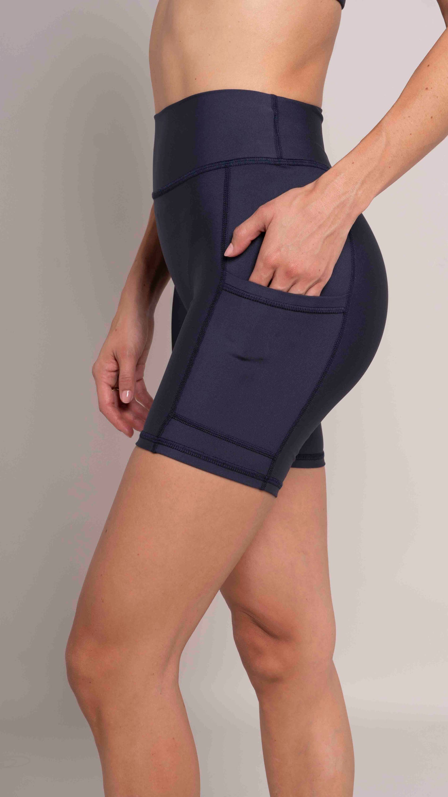 Biker pockets sens Azul Noche