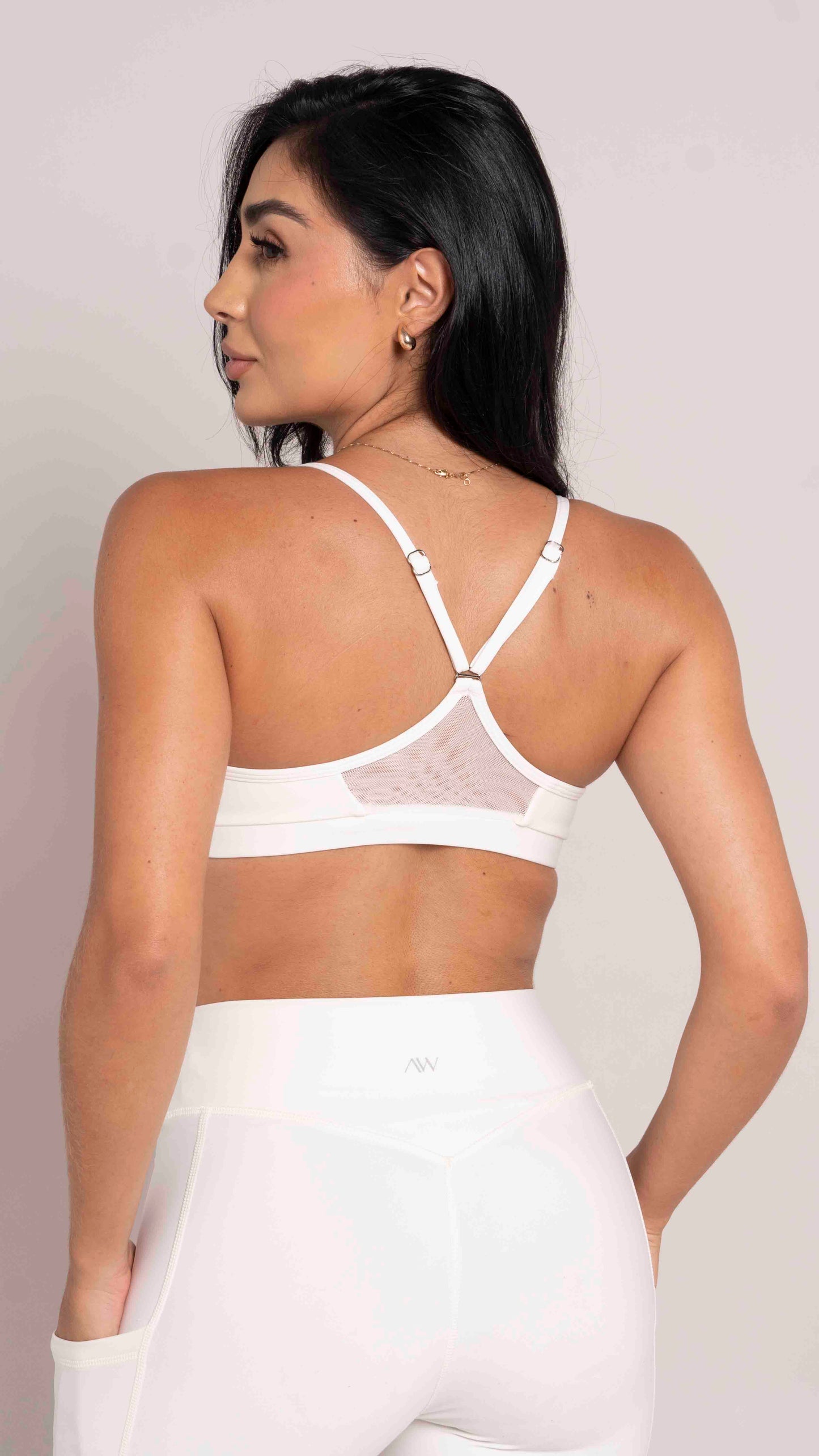 V neck bra sens Crudo