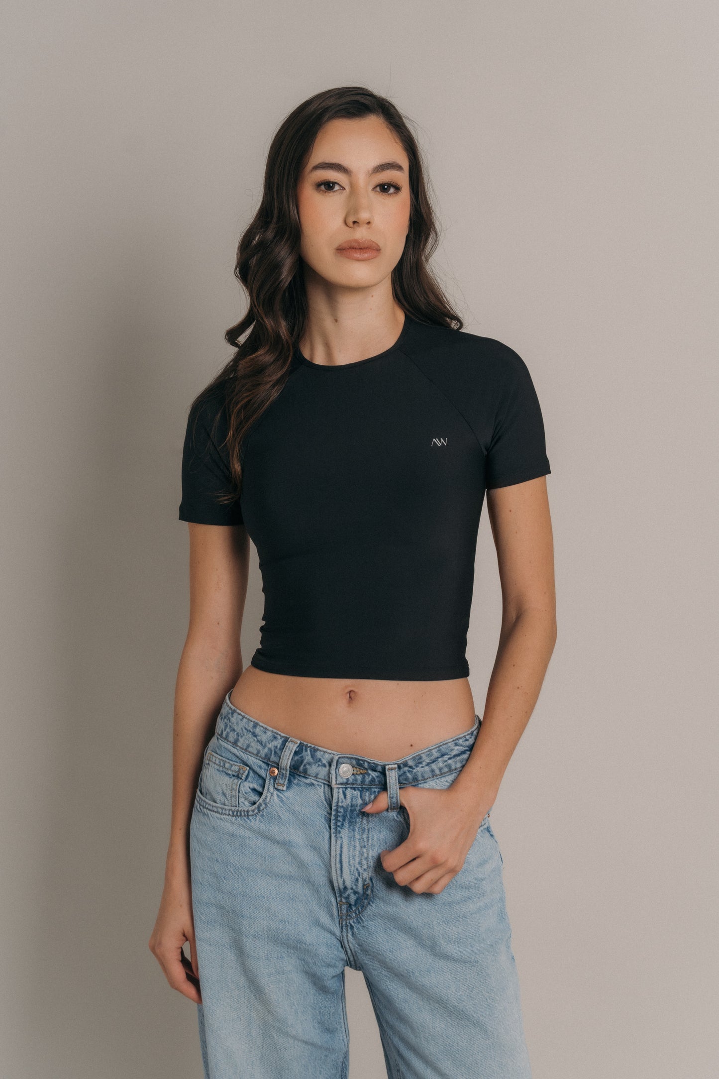 Performance short sleeve Negro