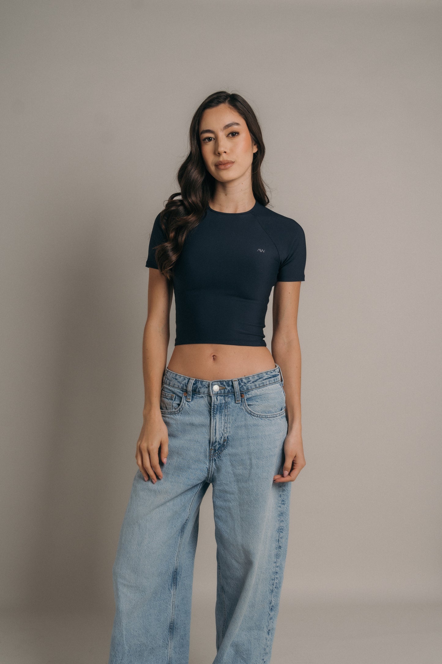 Performance short sleeve Navy