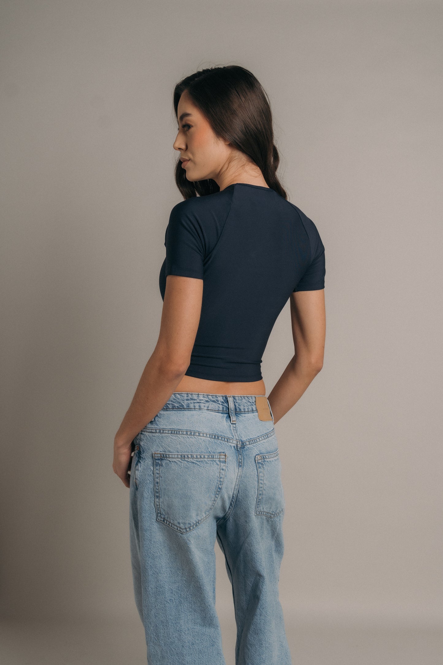 Performance short sleeve Navy