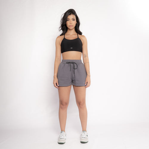 Short Clasico Gris oscuro