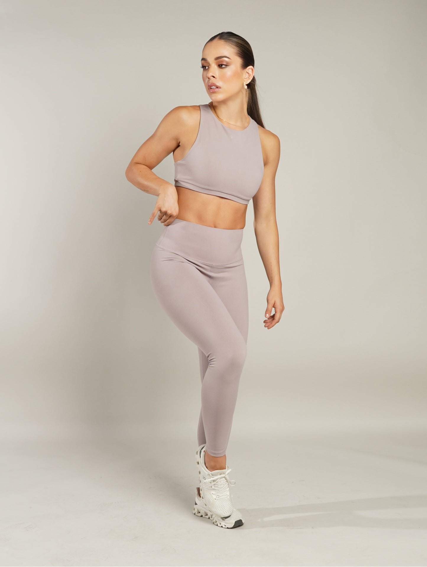 High Waist leggings Suplex Morado