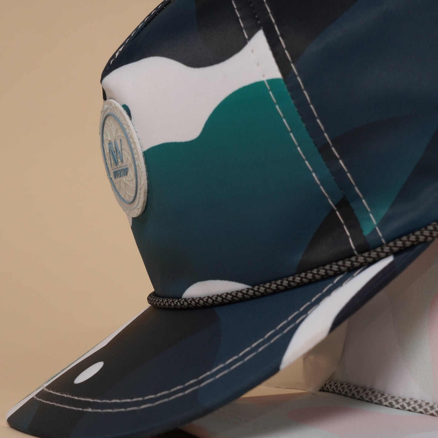 Colab Cap AW/UPPER azul Plana