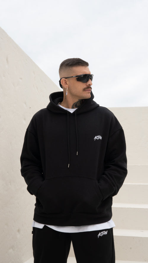 Hoodie Clasico negro
