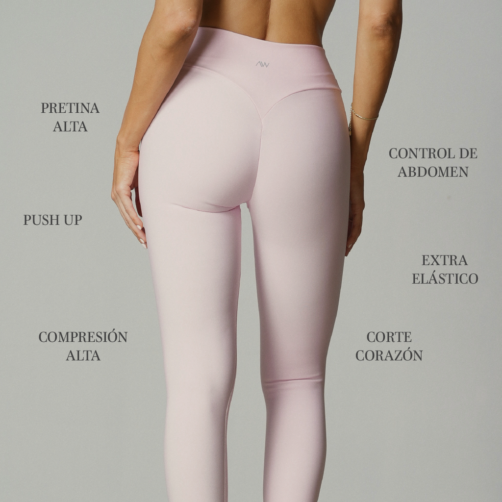 Apple CurveUp Leggings Blush