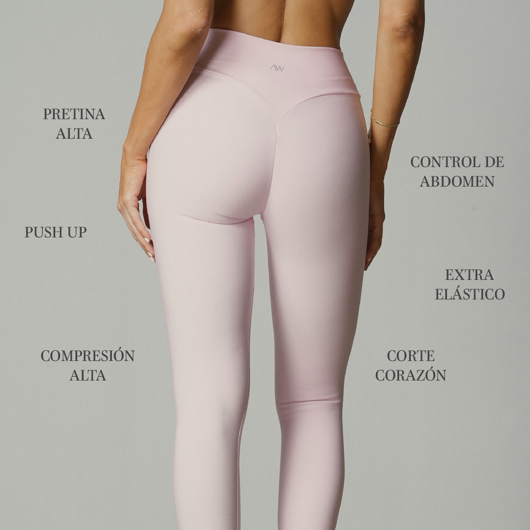 Apple CurveUp Leggings Blush