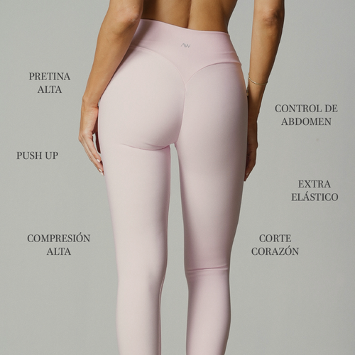 Apple CurveUp Leggings Blush