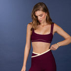 Nova Sport Bra Burgundy