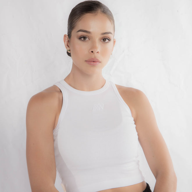 Rib Tank  Blanco Madison