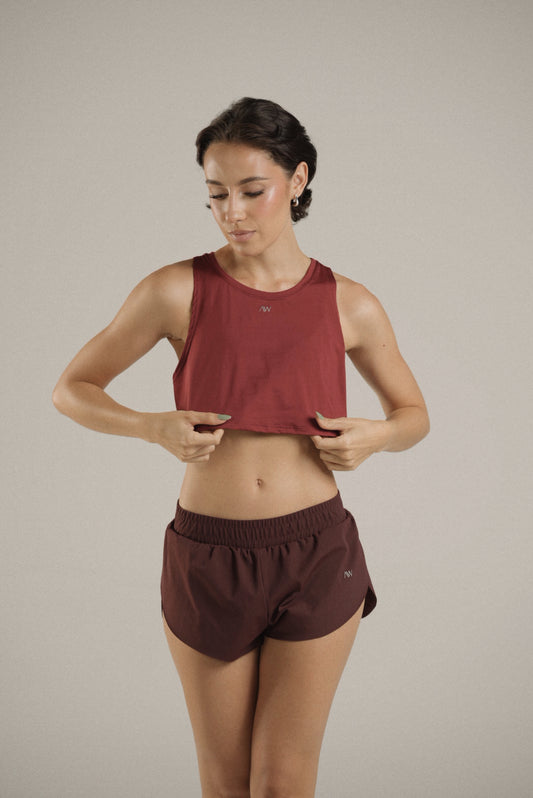 Advance Pro Tank Women Deep Red