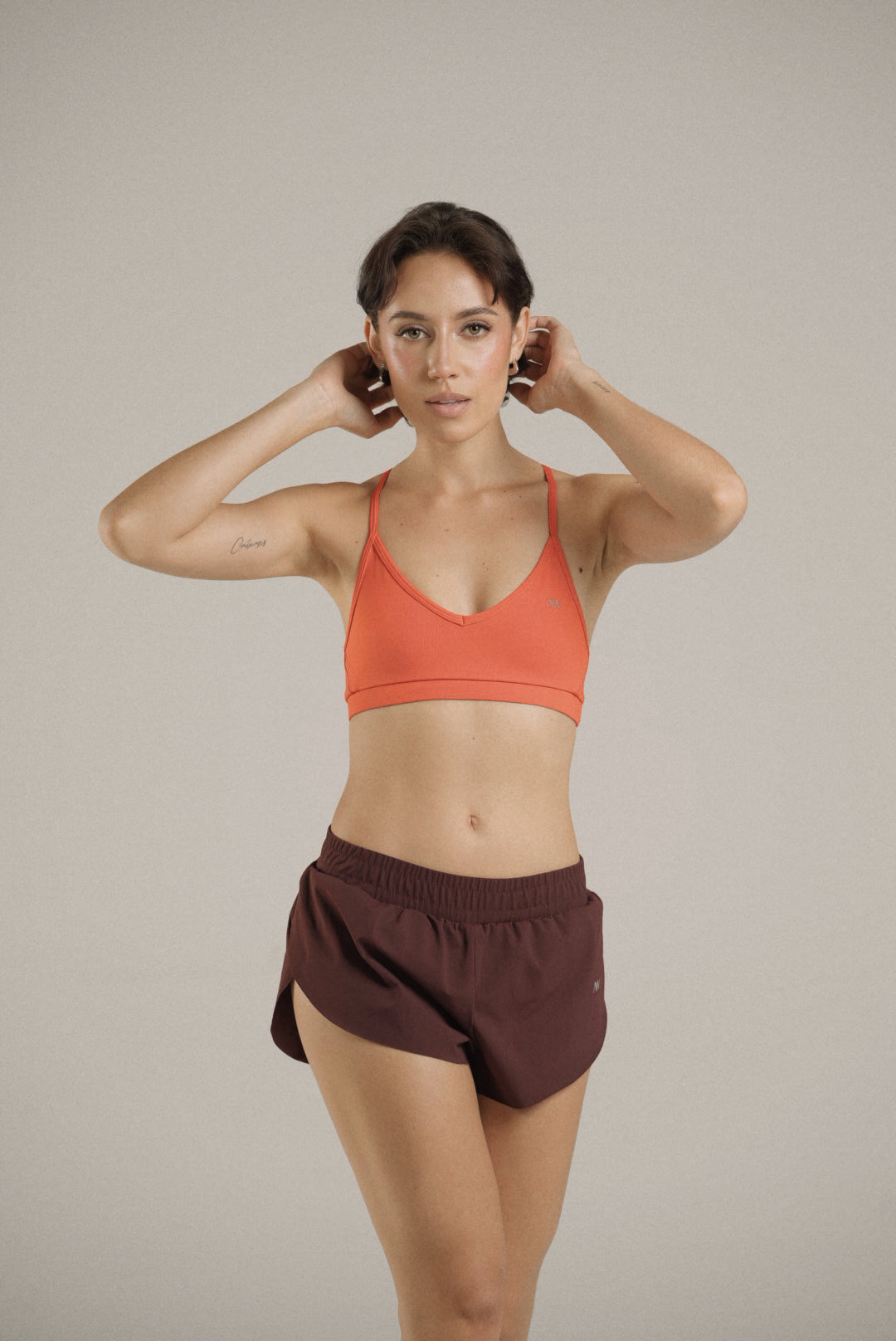 V neck bra sens Wild Flame