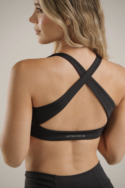 Twist sport bra Negro