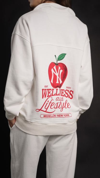 Wellness Pull Over Crudo