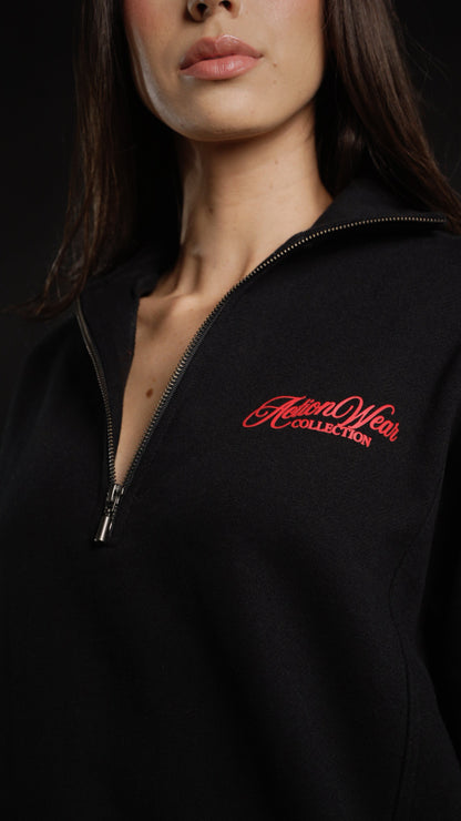 Wellness Pull Over Negro