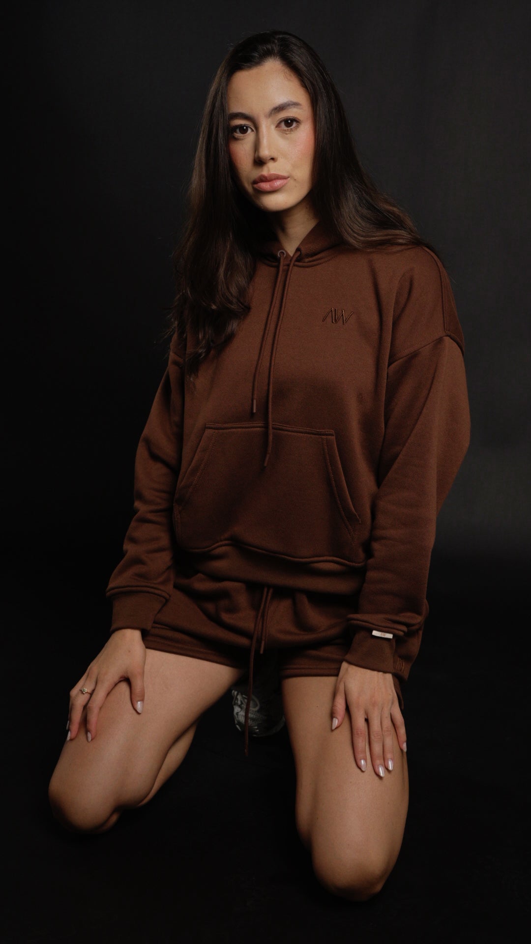 Hoodie Classic Women Chocolate