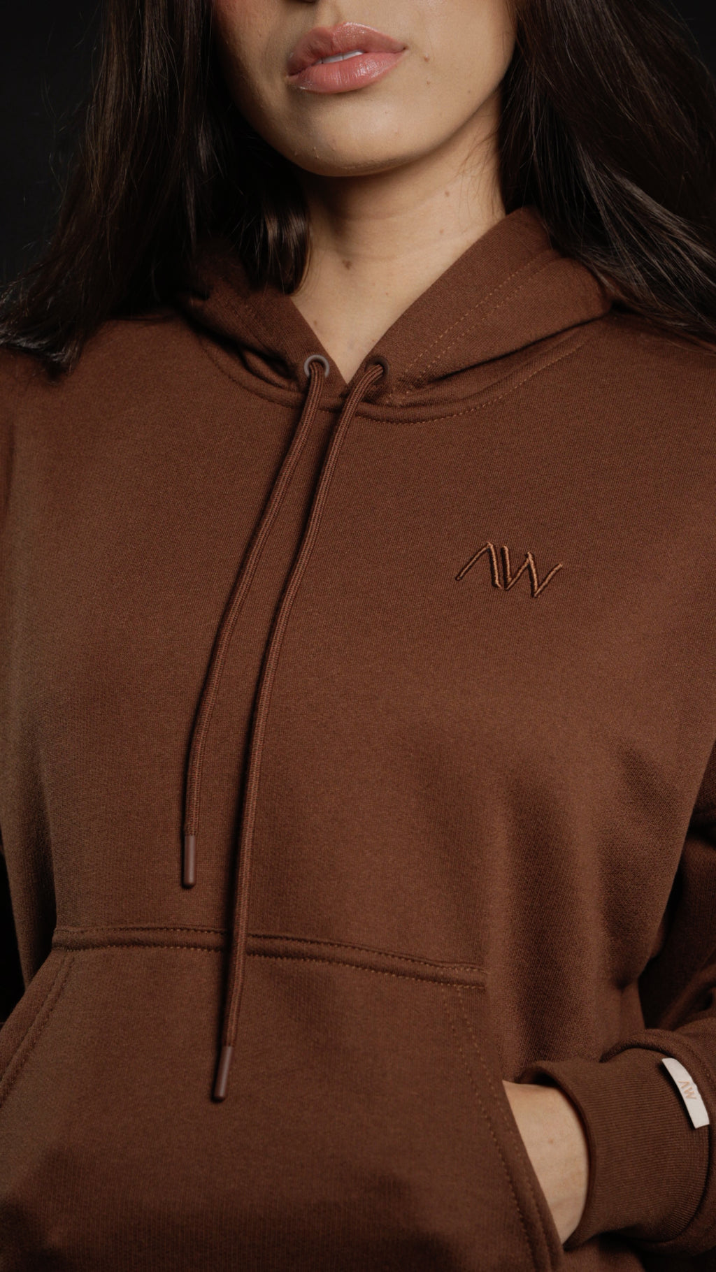 Hoodie Classic Women Chocolate