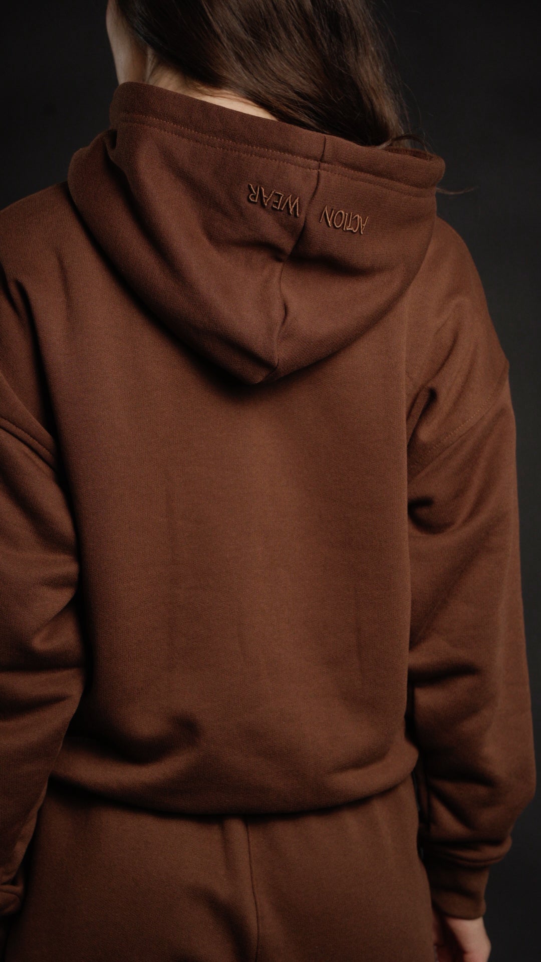 Hoodie Classic Women Chocolate