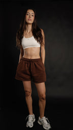 Classic short Women Chocolate