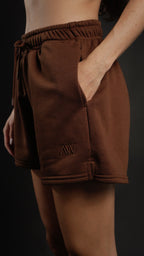 Classic short Women Chocolate