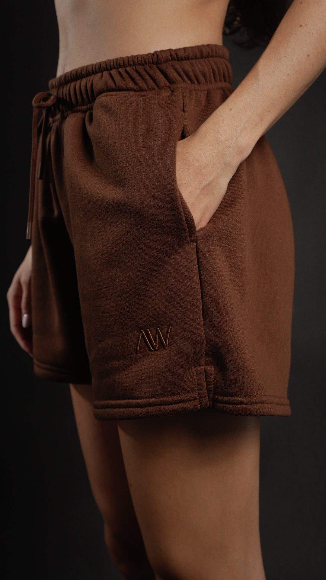 Classic short Women Chocolate