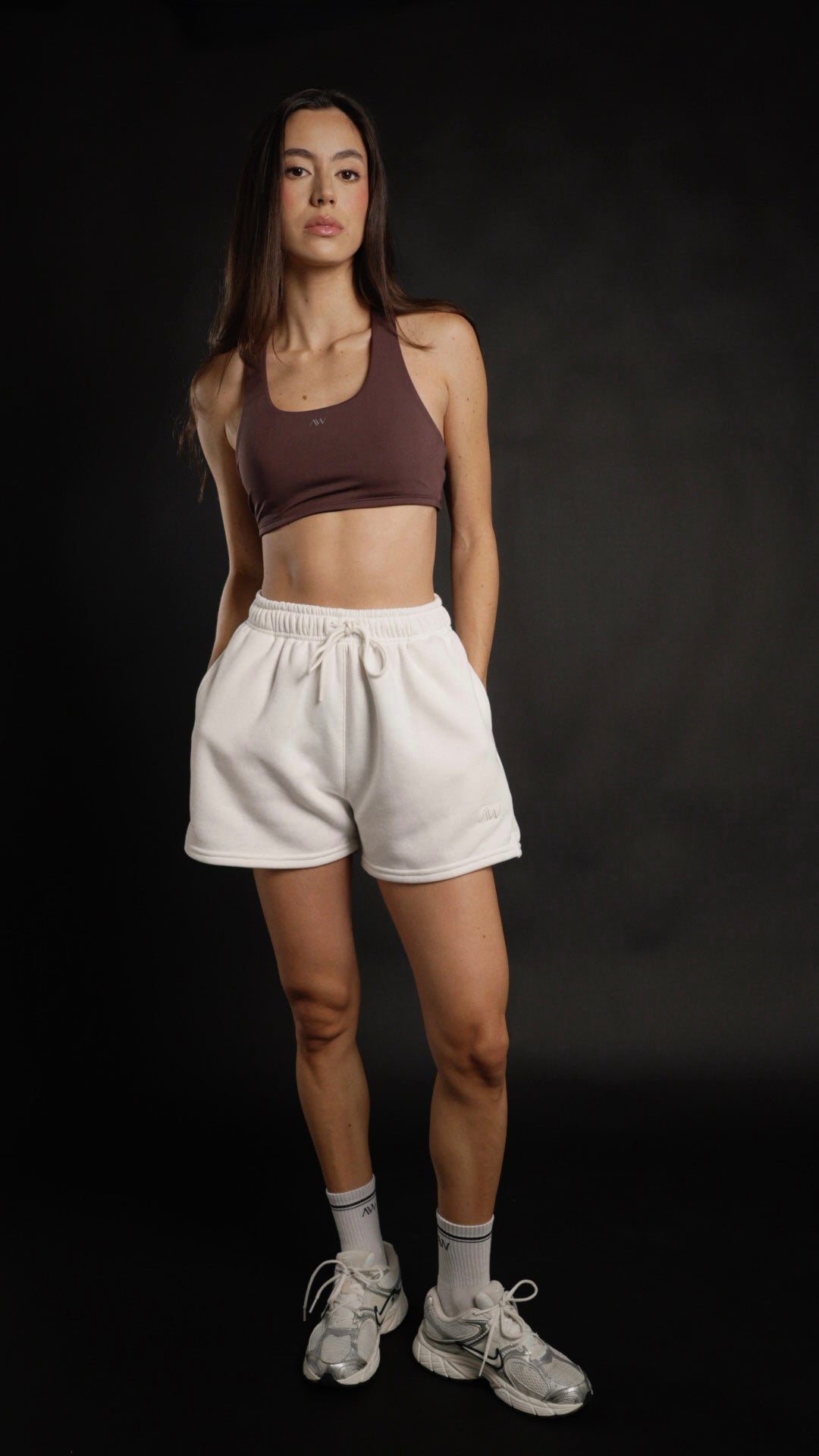 High sport bra Mousse