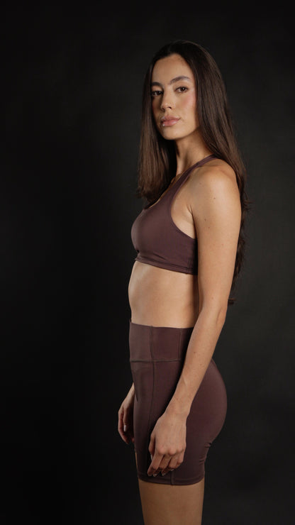 High sport bra Mousse
