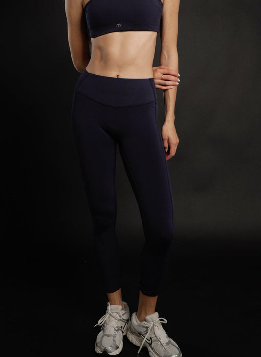 Crimson bite Leggings Navy