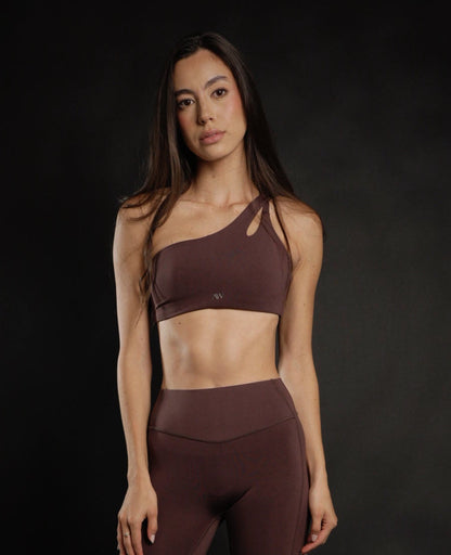 One shoulder sport bra Sens Mousse