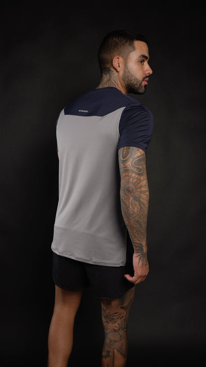 Crimson men short sleeve t shirt Navy