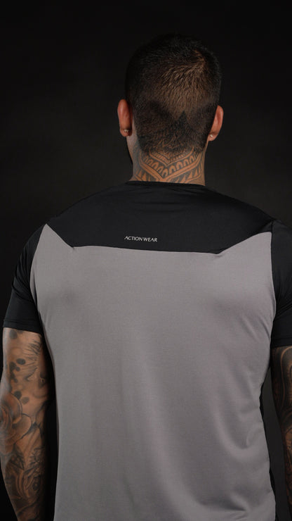 Crimson men short sleeve t shirt Negro