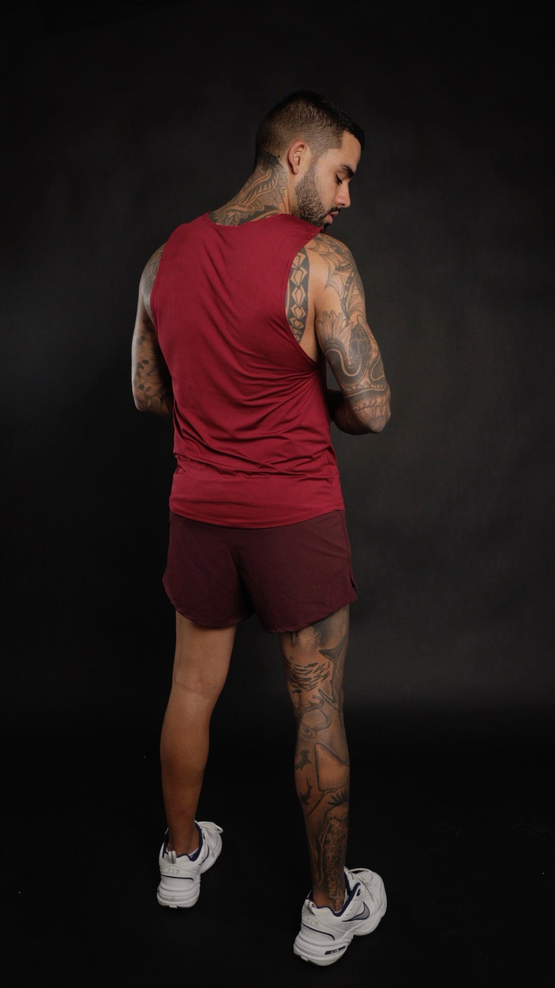 Savage Short Men Deep Wine