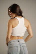 Rib Tank Top Crudo